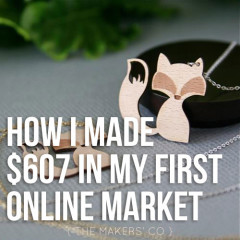 How I made $607 in my first online market, and how you can too!