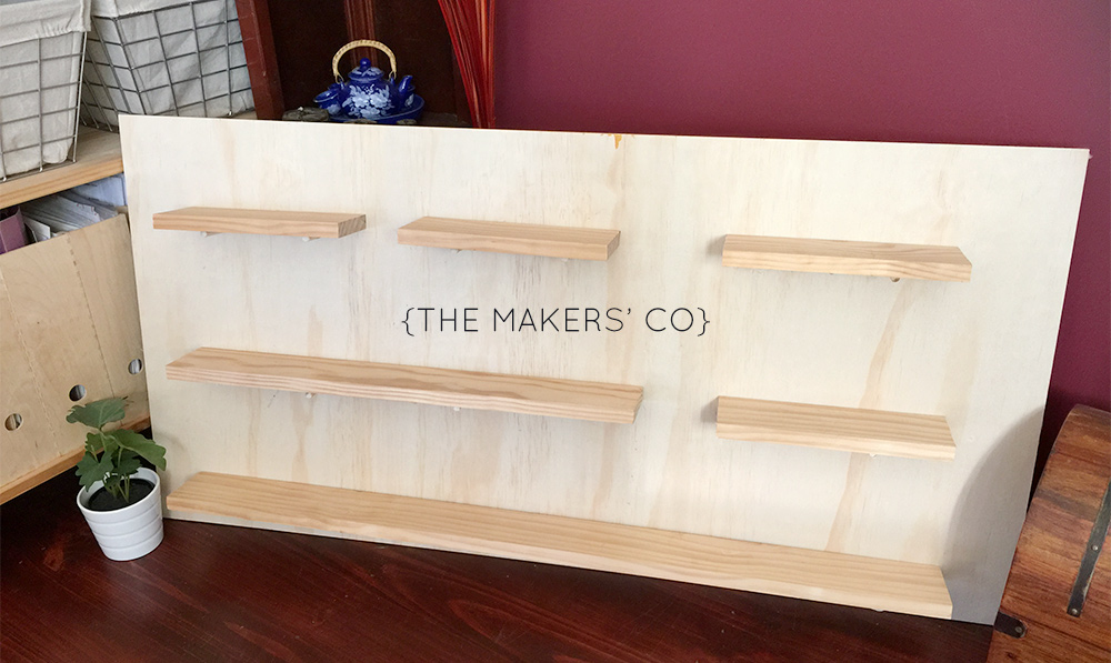How to build your own market stall shelving