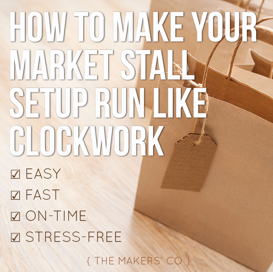 Market Stall Setup checklist