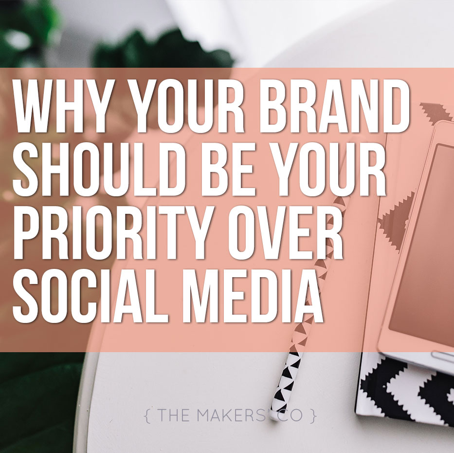 Focus on Brand over Social Media