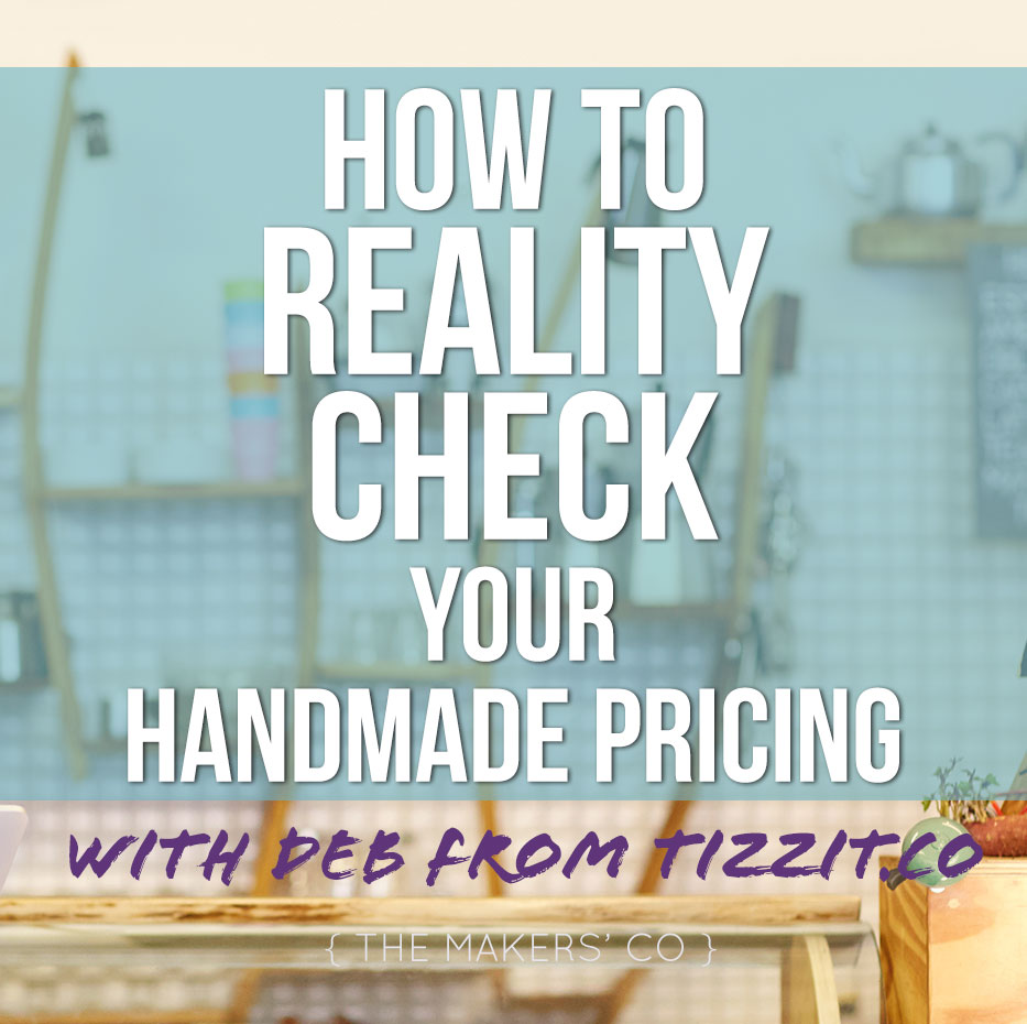 Handmade Pricing Reality check