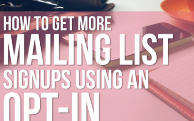 MAKERS TV Ep 13: How to get more mailing list signups using an opt-in