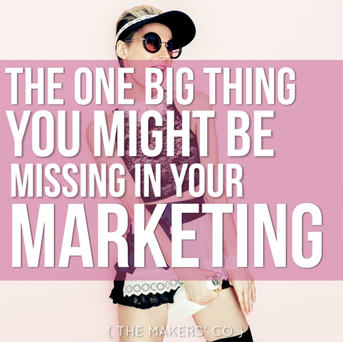 MAKERS TV Ep 005: The one big thing you might be missing in your marketing